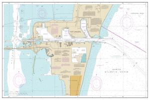thumbnail for chart Port Canaveral;Canaveral Barge Canal Extension