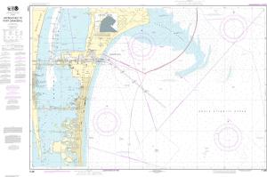 thumbnail for chart Approaches to Port Canaveral