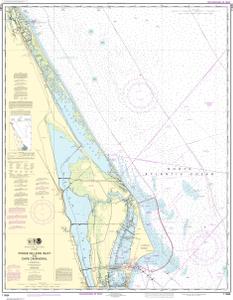 Ponce de Leon Inlet to Cape Canaveral thumbnail for chart Ponce de Leon Inlet to Cape Canaveral