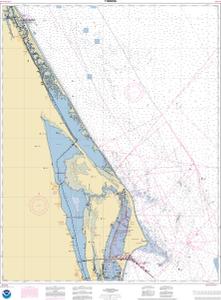Ponce de Leon Inlet to Cape Canaveral thumbnail for chart Ponce de Leon Inlet to Cape Canaveral