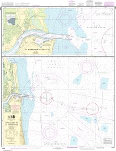 thumbnail for chart Approaches to St. Johns River;St. Johns River Entrance