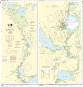 St Johns River Charts