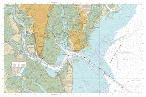 thumbnail for chart St. Simons Sound, Brunswick Harbor and Turtle River,