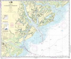 Savannah River Navigation Chart