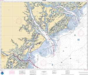 thumbnail for chart St. Helena Sound to Savannah River