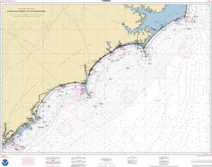thumbnail for chart Cape Hatteras to Charleston
