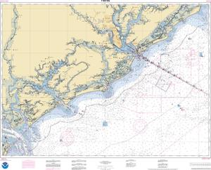 thumbnail for chart Charleston Harbor and Approaches