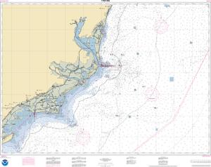 thumbnail for chart Winyah Bay to Bulls Bay