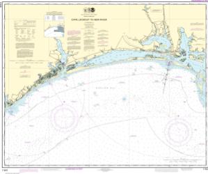 Cape Lookout to New River thumbnail for chart Cape Lookout to New River