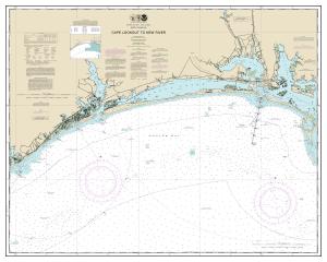thumbnail for chart Cape Lookout to New River