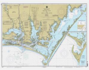 thumbnail for chart nc,1997,Beaufort Inlet and Part of Core Sound
