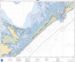 thumbnail for chart Ocracoke lnlet and Part of Core Sound