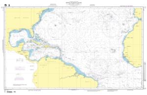 North Atlantic Ocean Southern Sheet NGA Chart 120