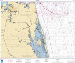 Cape Henry to Currituck Beach Light thumbnail for chart Cape Henry to Currituck Beach Light