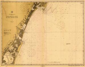 thumbnail for chart VA,1912,Chincoteague Inlet to Hog Island Light