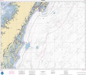 thumbnail for chart Chincoteague Inlet to Great Machipongo Inlet