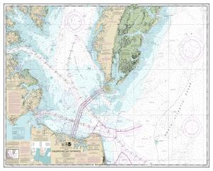 thumbnail for chart Chesapeake Bay Entrance