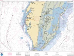 Chesapeake Bay Cape Charles to Wolf Trap thumbnail for chart Chesapeake Bay Cape Charles to Wolf Trap