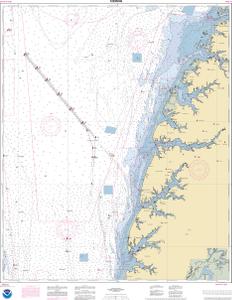 thumbnail for chart Chesapeake Bay Wolf Trap to Pungoteague Creek