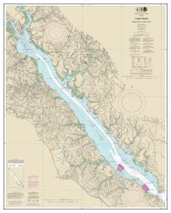 thumbnail for chart York River Yorktown to West Point