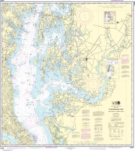 thumbnail for chart Chesapeake Bay Cove Point to Sandy Point