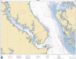 thumbnail for chart Chesapeake Bay Patuxent River and Vicinity