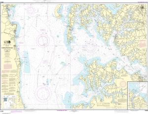 thumbnail for chart Chesapeake Bay Choptank River and Herring Bay; Cambridge