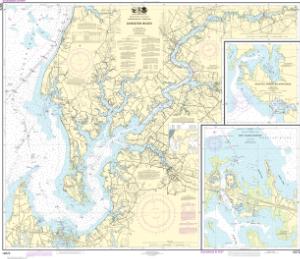 Chester River; Kent Island Narrows, Rock Hall Harbor and Swan Creek thumbnail for chart Chester River; Kent Island Narrows, Rock Hall Harbor and Swan Creek