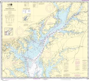 thumbnail for chart Chesapeake Bay Sandy Point to Susquehanna River