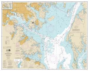 thumbnail for chart Chesapeake Bay Approaches to Baltimore Harbor