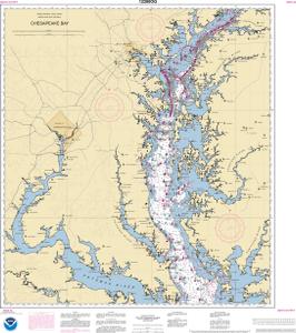 Chesapeake Bay - Northern Part thumbnail for chart Chesapeake Bay - Northern Part