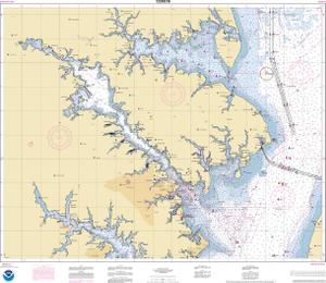 thumbnail for chart Chesapeake Bay Severn and Magothy Rivers