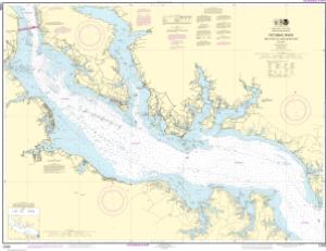 Lower Potomac River Depth Chart