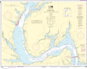 Lower Potomac River Depth Chart