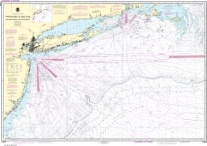 thumbnail for chart Approaches to New York, Nantucket Shoals to Five Fathom Bank