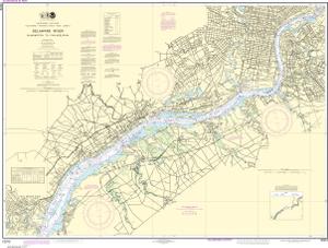 thumbnail for chart Delaware River Wilmington to Philadelphia