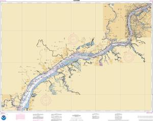 thumbnail for chart Delaware River Wilmington to Philadelphia