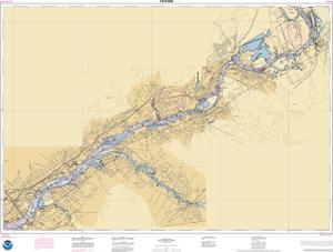 thumbnail for chart Delaware River Philadelphia to Trenton