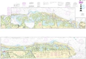 thumbnail for chart Intracoastal Waterway Little Egg Harbor to Cape May;Atlantic City