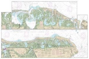 thumbnail for chart Intracoastal Waterway Little Egg Harbor to Cape May;Atlantic City,