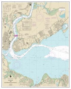 thumbnail for chart Raritan Bay and Southern Part of Arthur Kill,