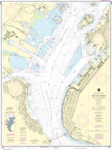 thumbnail for chart New York Harbor Upper Bay and Narrows-Anchorage Chart