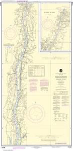 Hudson River Coxsackie to Troy thumbnail for chart Hudson River Coxsackie to Troy