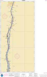 thumbnail for chart Hudson River Coxsackie to Troy