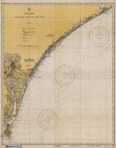 thumbnail for chart NC,1933,New River Inlet To Cape Fear