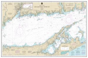 thumbnail for chart Long Island Sound Eastern part,