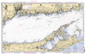 thumbnail for chart Long Island Sound Eastern Part Training Chart