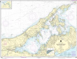 thumbnail for chart New York Long Island, Shelter Island Sound and Peconic Bays;Mattituck Inlet