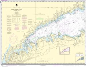 thumbnail for chart Long Island Sound Western Part