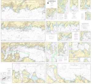 thumbnail for chart Long Island Sound-New Haven Harbor Entrance and Port Jefferson to Throgs Neck